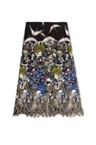 Valentino Valentino Embroidered Cotton Skirt - Multicolor