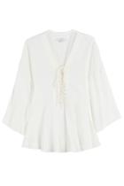 Iro Iro Blouse With Lace-up Front