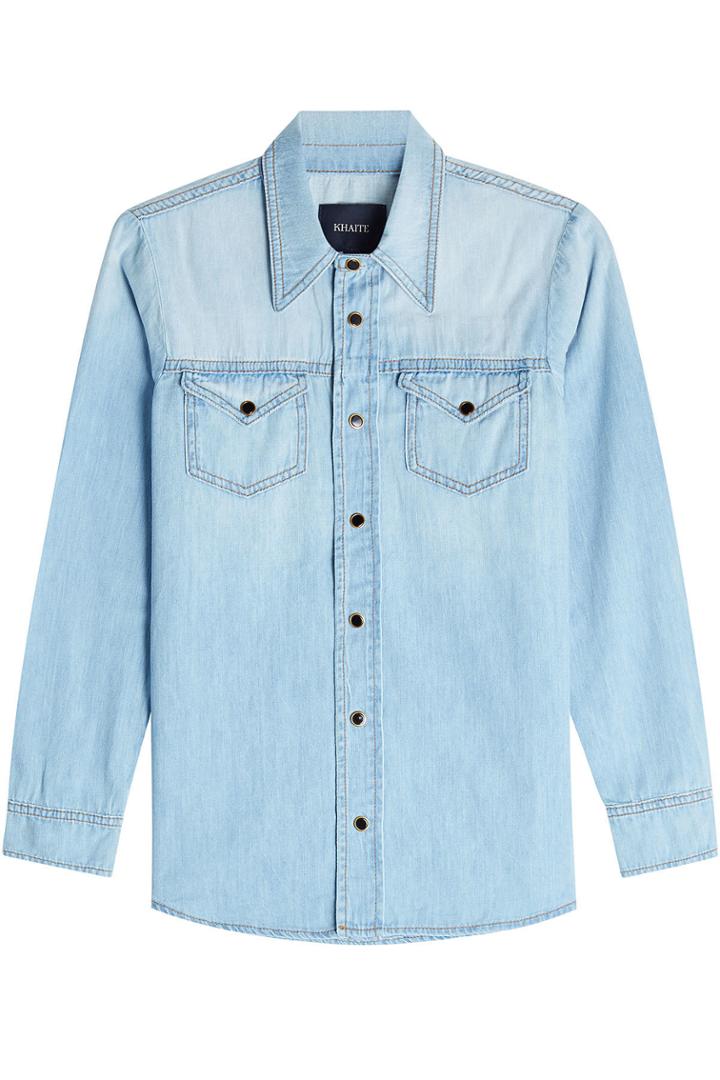 Khaite Khaite Sara Denim Shirt