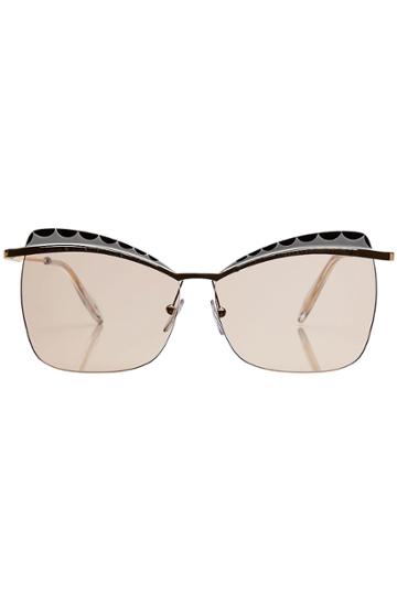 Alexander Mcqueen Eyewear Alexander Mcqueen Eyewear Statement Sunglasses