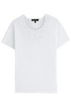 Juicy Couture Juicy Couture Embroidered Cotton T-shirt - White