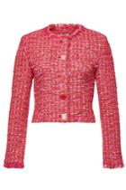 Boutique Moschino Boutique Moschino Tweed Blazer With Cotton