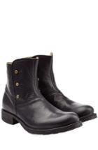 Fiorentini & Baker Button Detailed Leather Ankle Boots