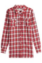 Off-white Off-white Checked Virgin Wool Shirt With Cotton - Multicolor