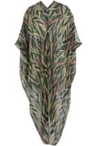 Adriana Degreas Adriana Degreas Printed Silk Kaftan - None