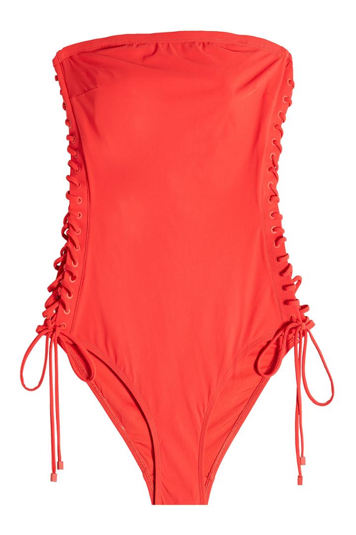 Zimmermann Zimmermann Castile Lace Up Swimsuit