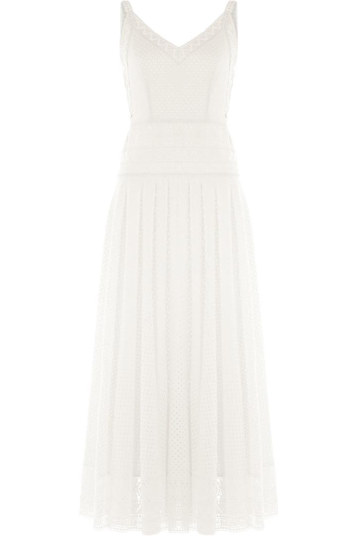 Philosophy Di Lorenzo Serafini Philosophy Di Lorenzo Serafini Cotton Blend Dress With Cut-out Detail - None
