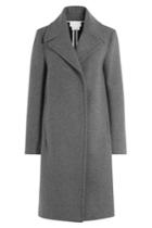 Dkny Dkny Coat With Oversized Collar - Grey