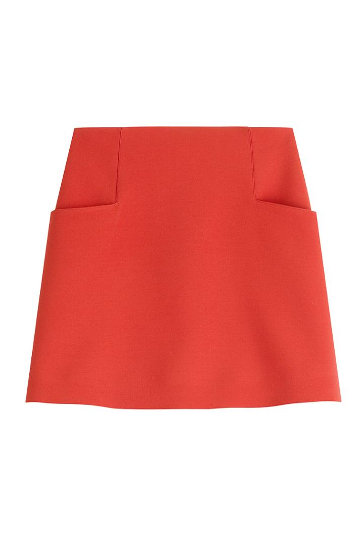 Courreges Courreges Crepe Mini Skirt
