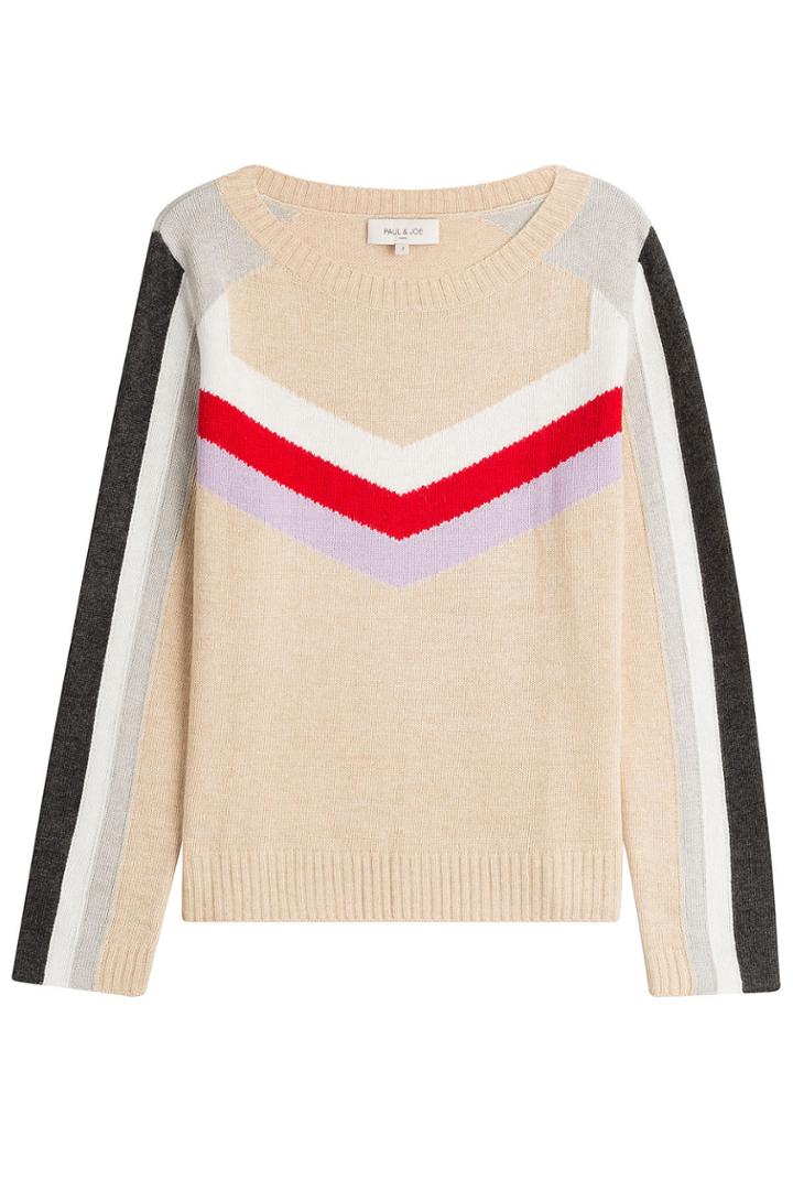 Paul & Joe Paul & Joe Pullover With Wool, Cotton And Cashmere - Beige