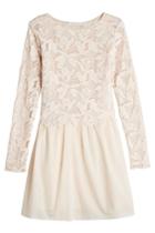 See By Chloé See By Chloé Lace And Cotton Mini Dress