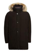 Woolrich Woolrich South Bay Down Parka With Fur-trimmed Hood