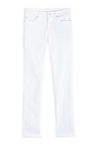 Seven For All Mankind Seven For All Mankind Frayed Skinny Jeans