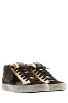 Golden Goose Golden Goose Star Sneakers With Leather - Black