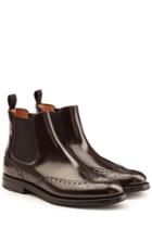 Church's Church's Patent Leather Brogue Ankle Boots