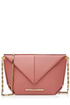 Roland Mouret Roland Mouret Leather Shoulder Bag - Magenta