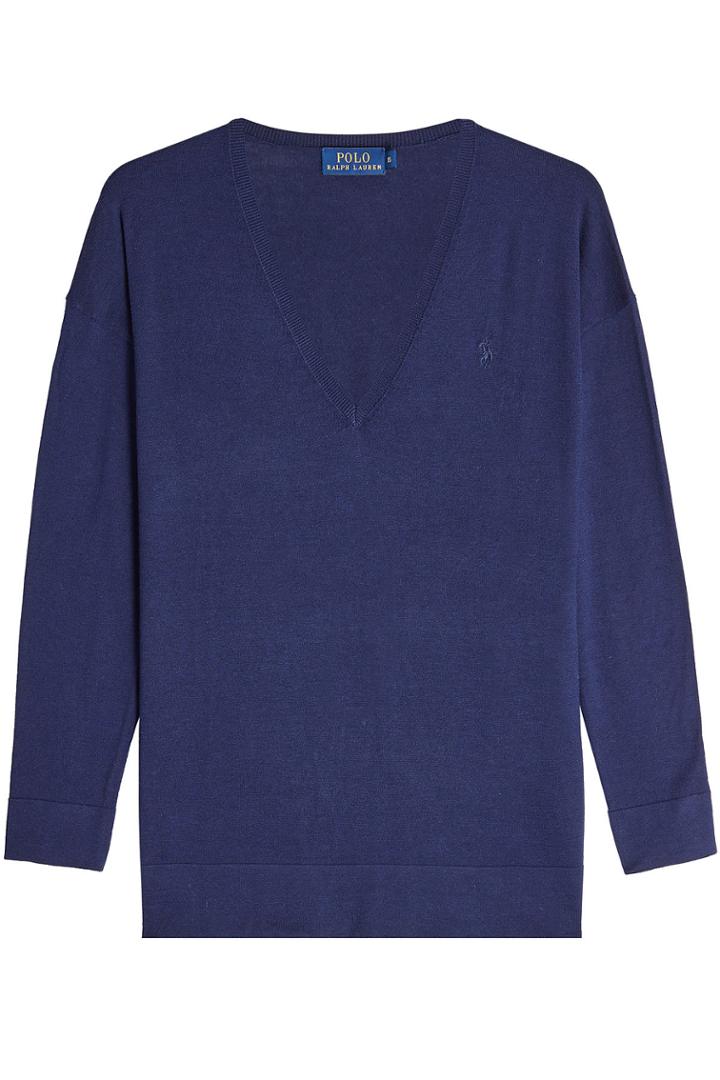 Ralph Lauren Polo Ralph Lauren Polo Silk And Cotton Pullover