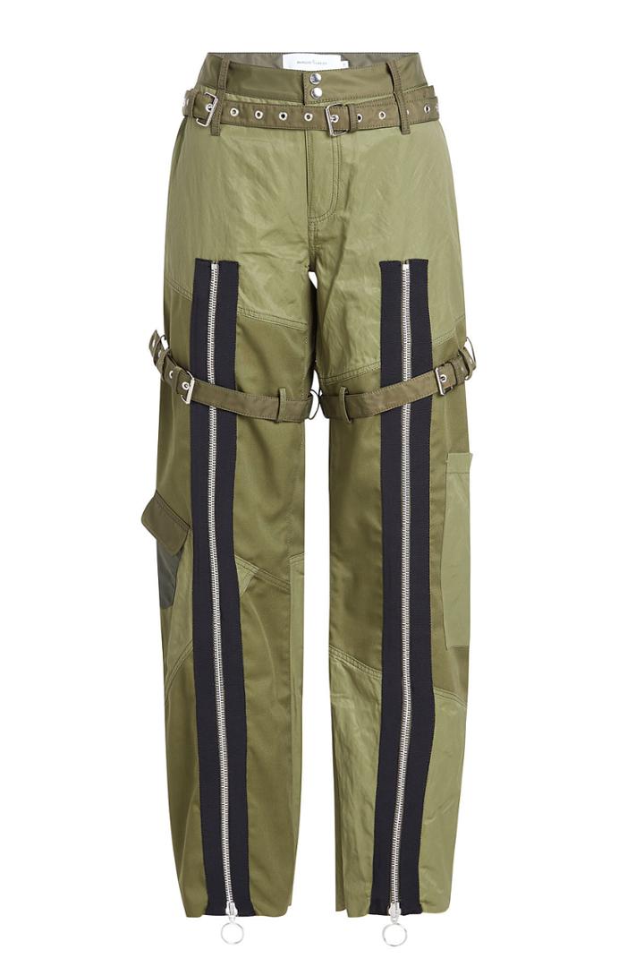 Marques' Almeida Marques' Almeida Patchwork Zip Front Pants