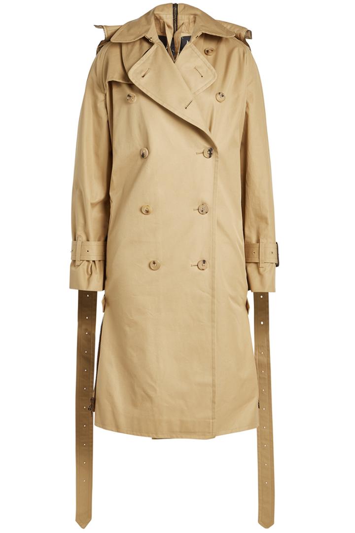 Vetements Vetements Cotton Trench Coat