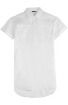 Dkny Short Sleeve Shirt Dress