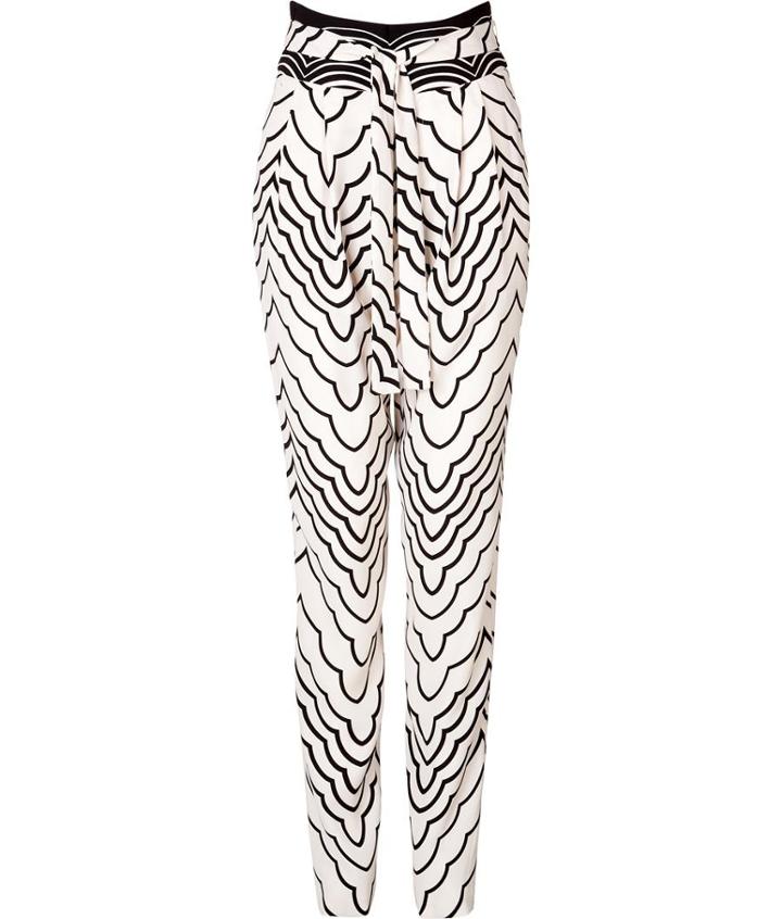 Marc By Marc Jacobs Radio Waves Printed Pants