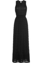 M Missoni M Missoni Cotton-blend Maxi Dress - Black