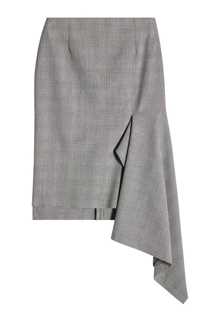Balenciaga Balenciaga Virgin Wool Skirt With Ruffles
