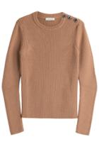 Nina Ricci Nina Ricci Wool Pullover With Buttons - Beige