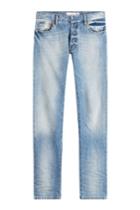 Valentino Valentino Rockstud Untitled Straight Leg Jeans - Blue