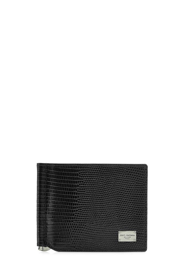 Dolce & Gabbana Dolce & Gabbana Embossed Leather Wallet