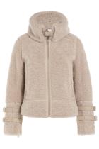 Iro Iro Kerry Shearling Jacket - Beige