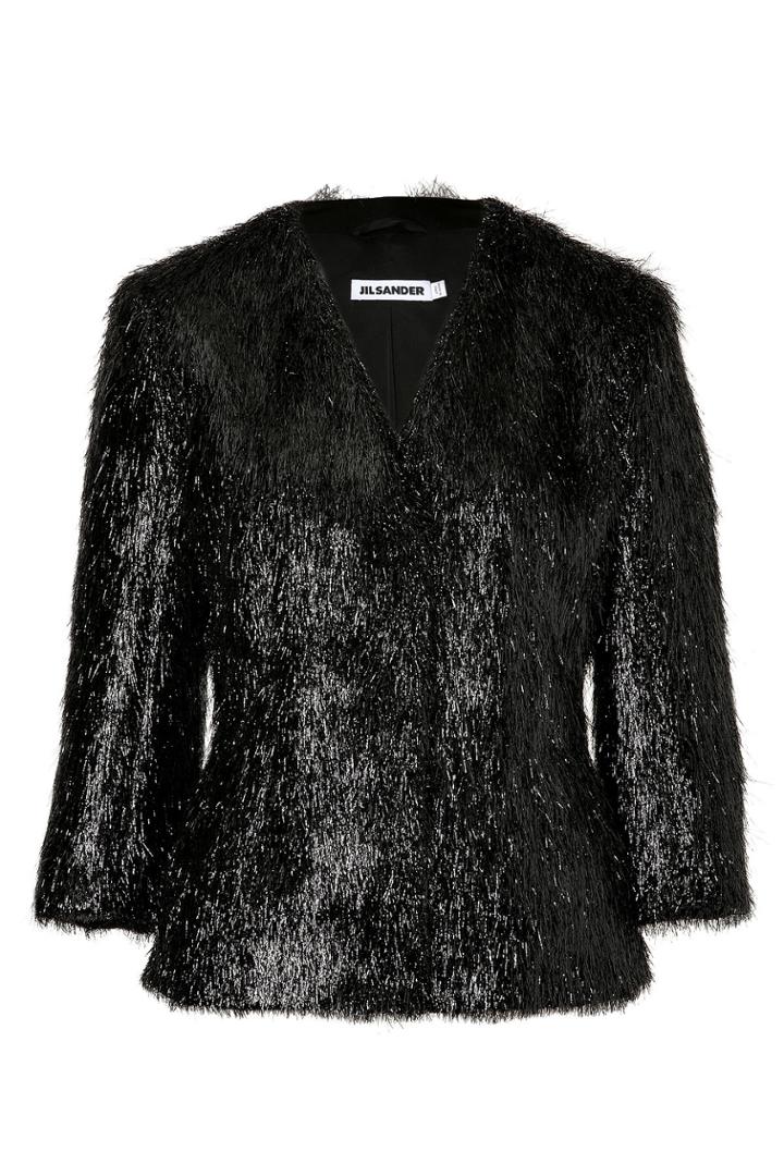 Jil Sander Jil Sander Black 3/4 Sleeve Jacket