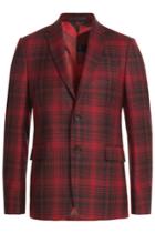 Valentino Valentino Printed Wool Blazer - None