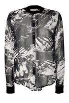 Preen By Thornton Bregazzi Preen By Thornton Bregazzi Silk View Blouse - Black