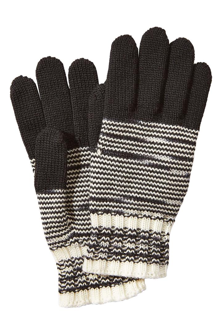 Missoni Missoni Wool Variegated Knit Gloves
