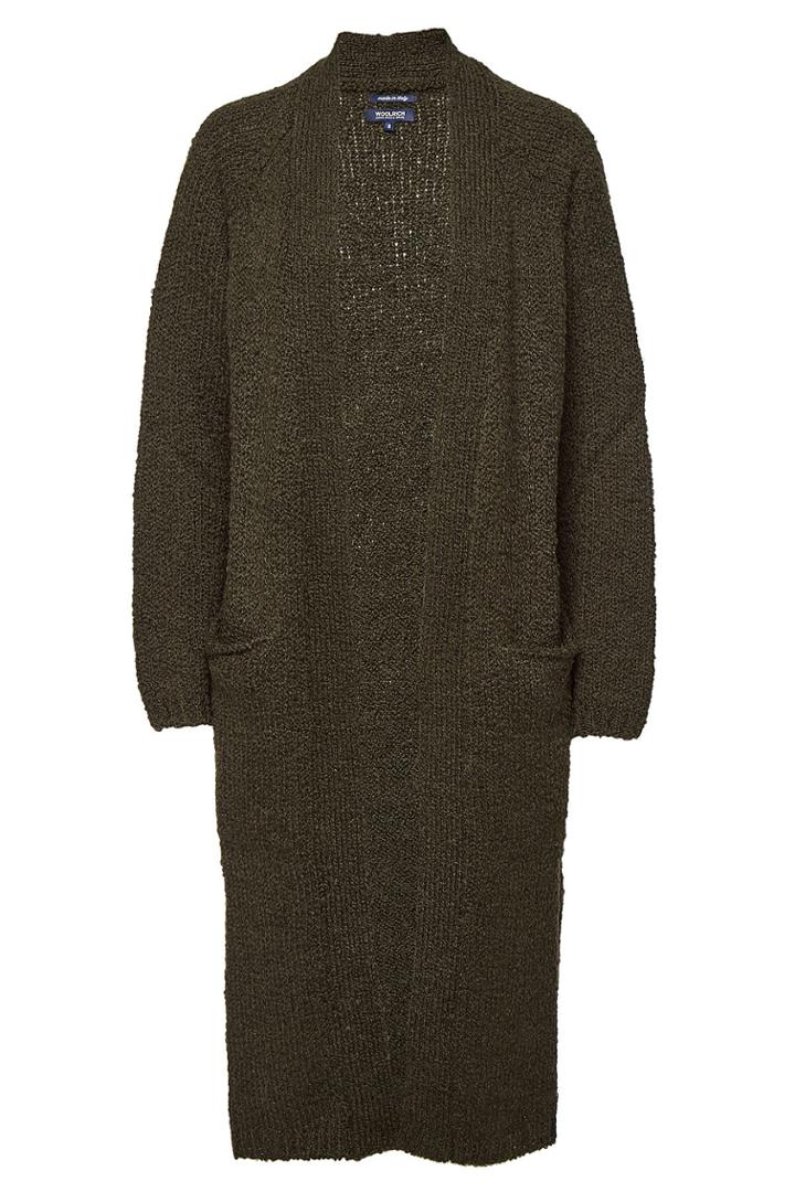 Woolrich Woolrich Cardigan With Wool And Alpaca