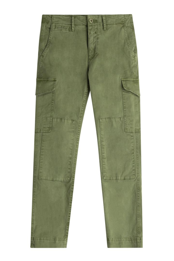 Closed Closed Stretch Cotton Cargo Pants - Green