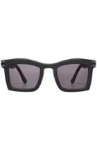 Roland Mouret Roland Mouret Square Frame Sunglasses - Black