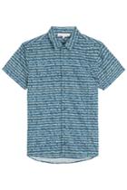 Orlebar Brown Orlebar Brown Pelham Cotton Shirt - Blue