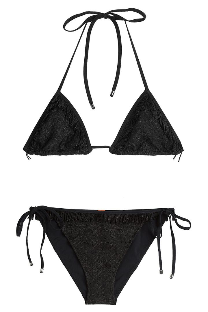 Missoni Mare Missoni Mare Triangle Bikini With Metallic Thread