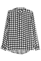 Steffen Schraut Steffen Schraut Polka Dot Blouse With Pleated Back - Multicolor