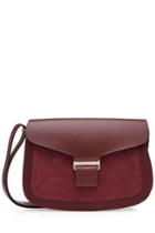 Vanessa Seward Vanessa Seward Leather Shoulder Bag With Suede