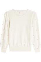 Marc Jacobs Marc Jacobs Wool Pullover With Faux Pearl Embellishment