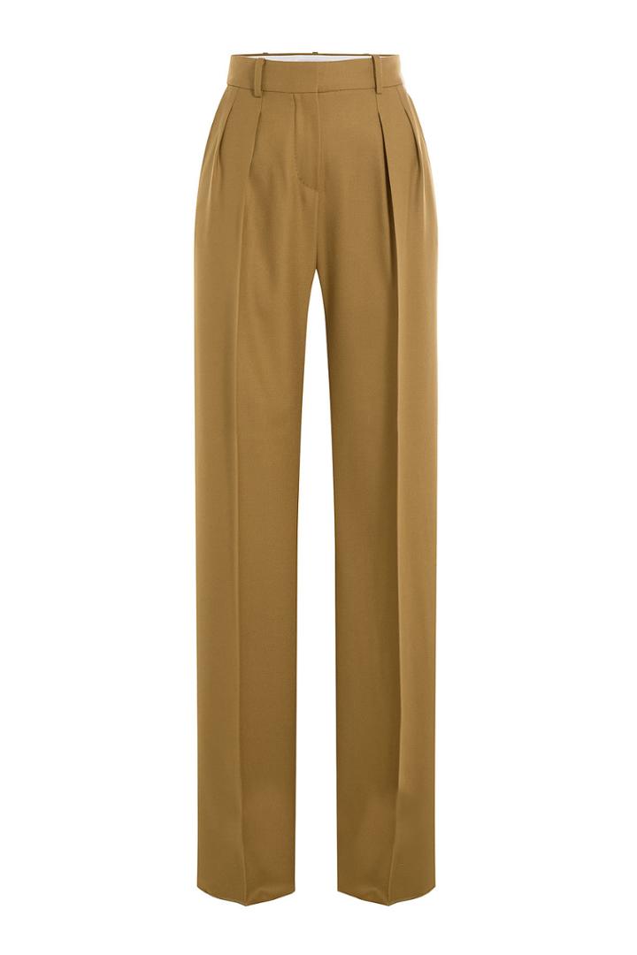 Max Mara Max Mara Wide Leg Virgin Wool Pants