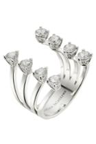 Delfina Delettrez Delfina Delettrez 18kt White Gold Ring With Diamonds