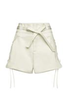 Iro Iro Cotton Shorts Lace-up Sides