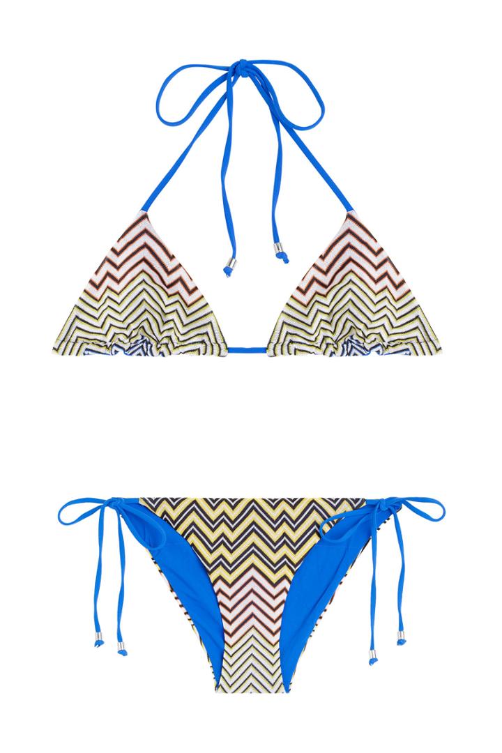 Missoni Mare Missoni Mare Chevron Knit Bikini - Multicolor