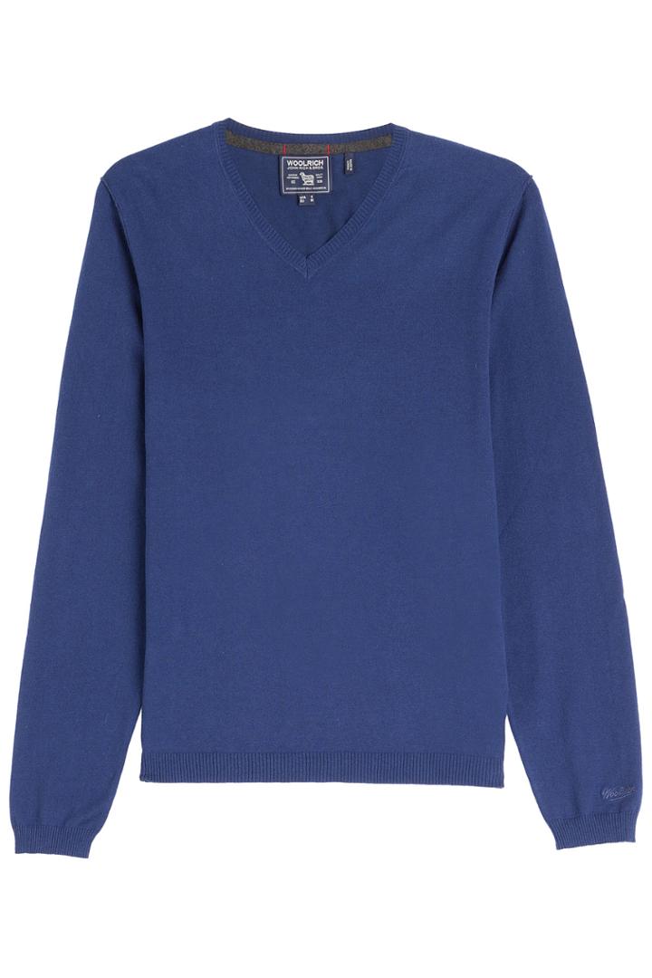 Woolrich Woolrich Cotton Pullover - Blue