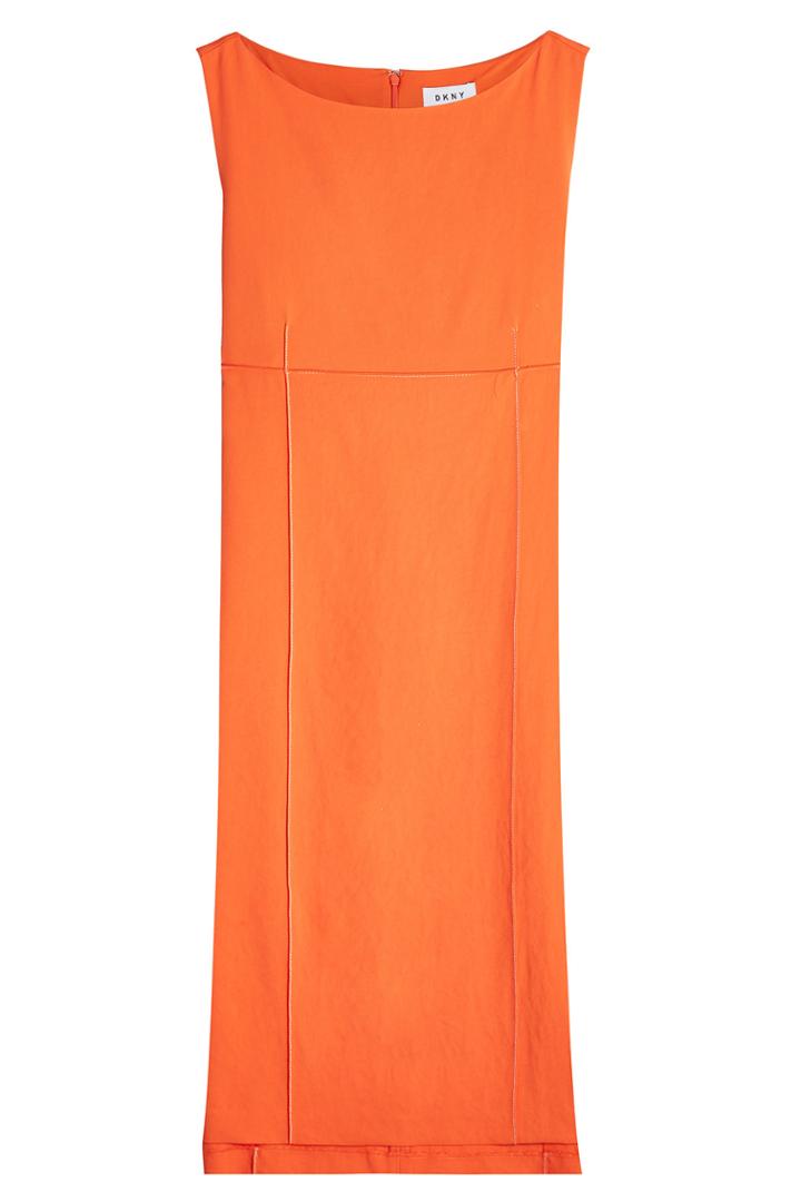 Dkny Dkny Shift Dress With High-low Hemline
