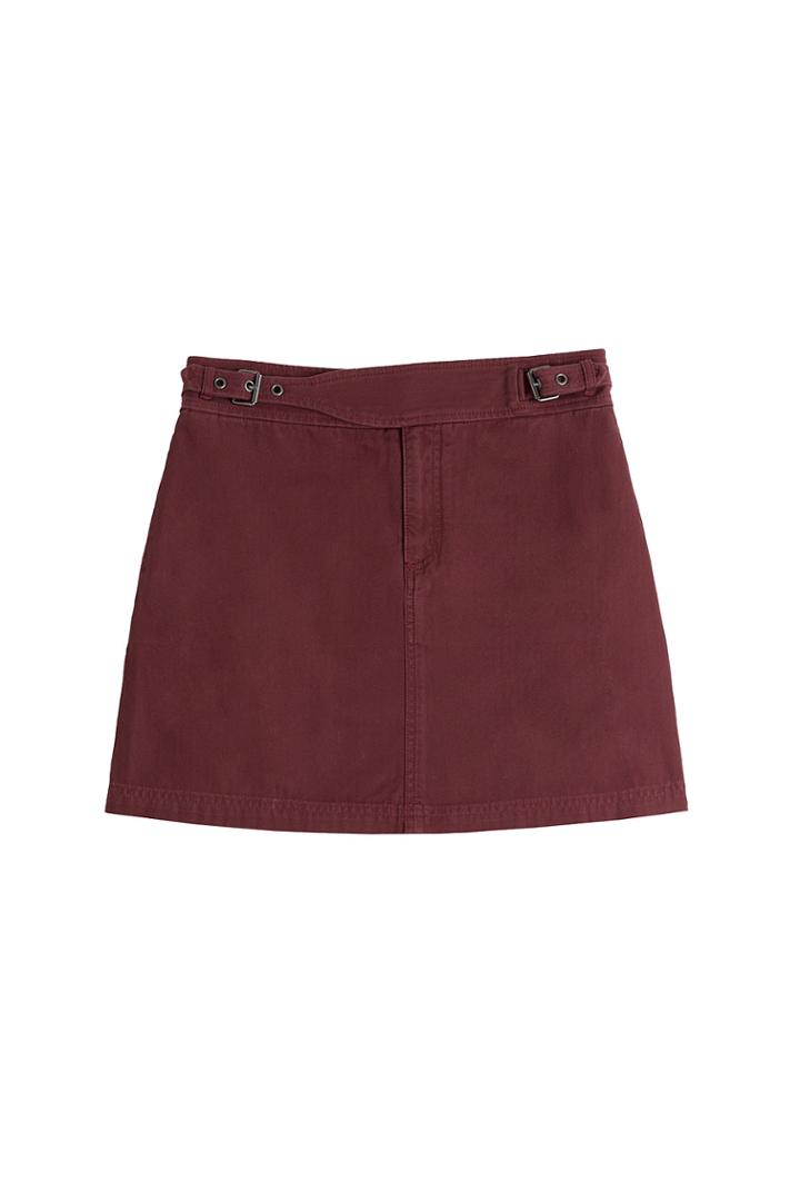 Marc By Marc Jacobs Marc By Marc Jacobs Cotton Mini Skirt - Red